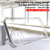 IMAK All-inclusive Shockproof Airbag TPU Phone Case with Screen Protector